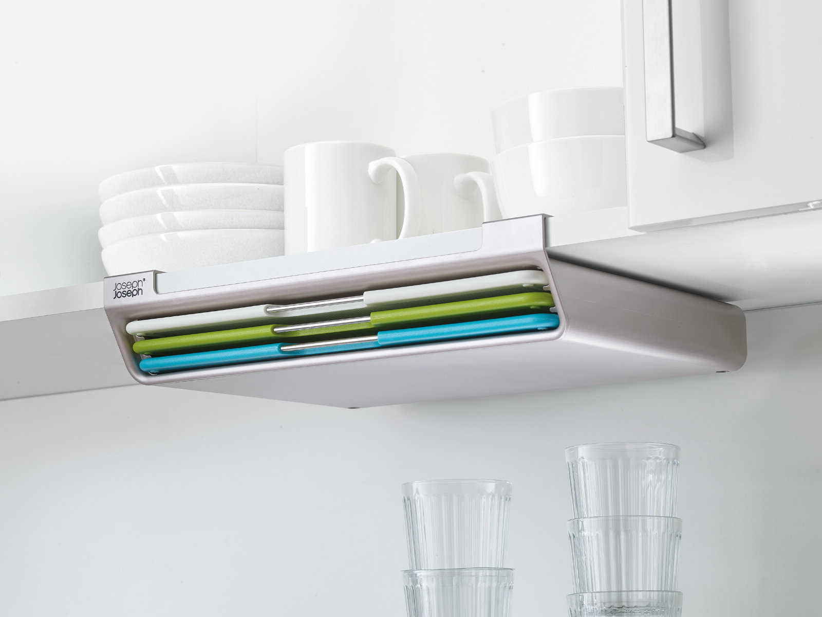 3-teiliges Unterregal Schneidebrett-Set | Folio Slim