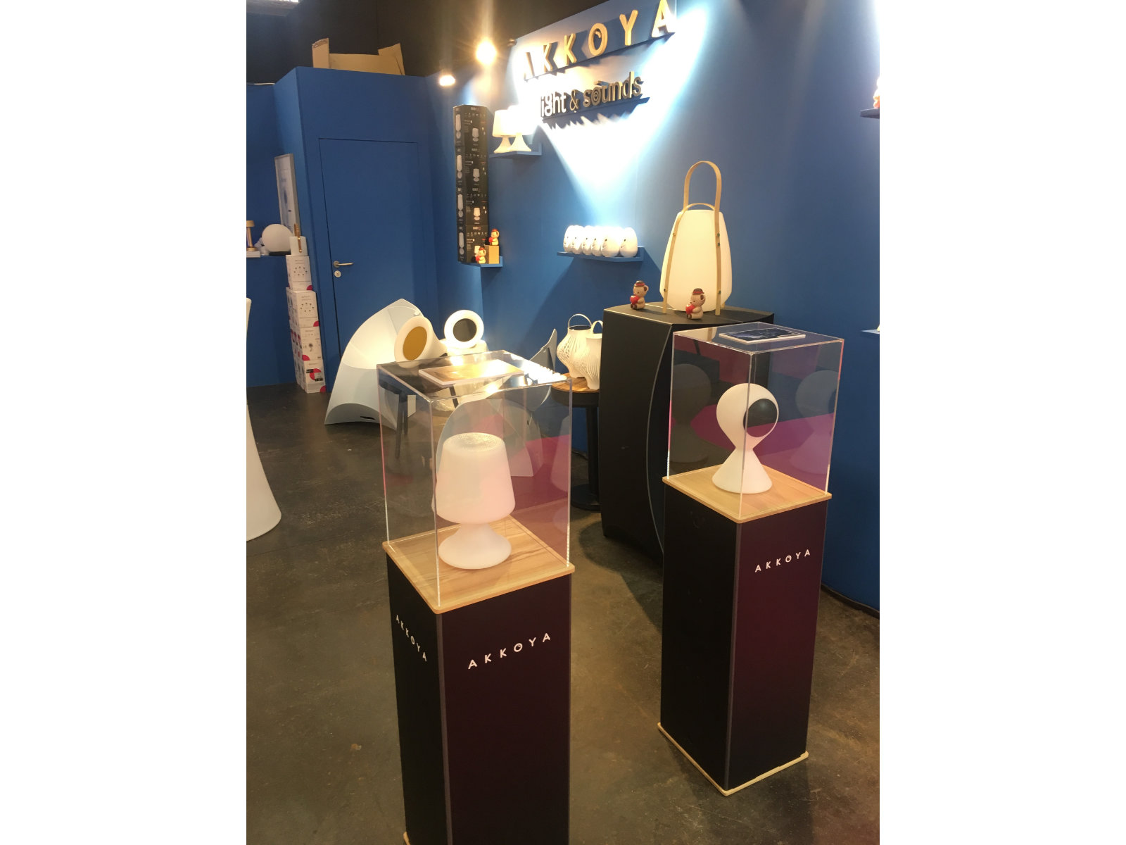 Acrylhaube und Vitrine mit genuteter Bodenplatte  50 cm | Blox Display Cover Acrylics 405040
