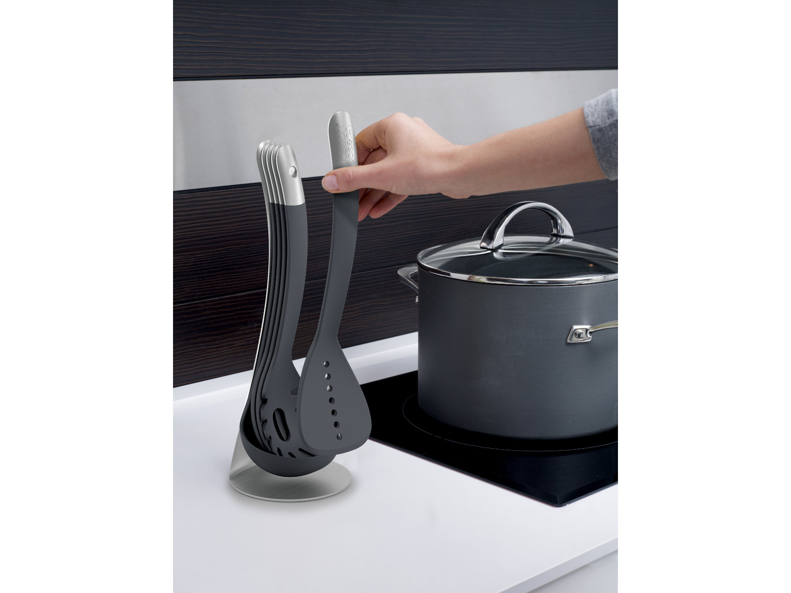 Kochlöffel-Utensilien-Set 6-teilig | Nest™ Steel Utensilien