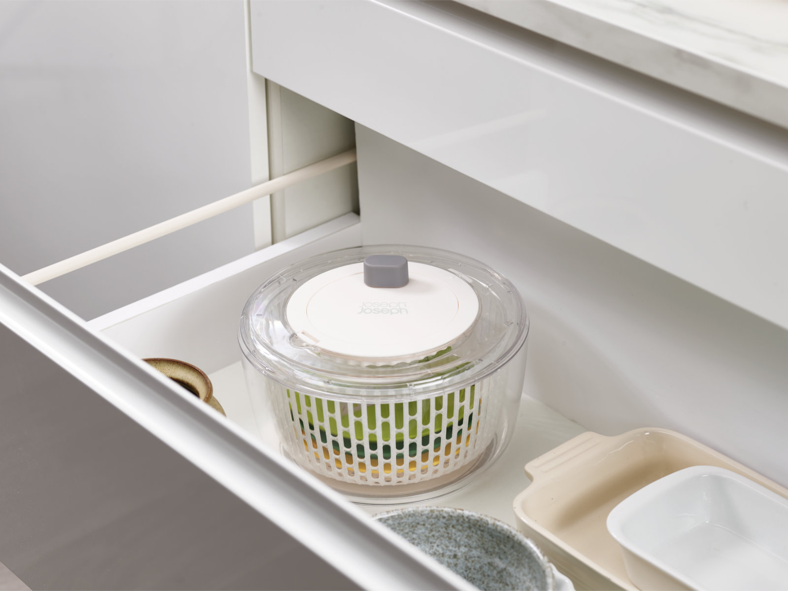 4-teiliges Salatzubereitungs-Set, mehrfarbig | Multi-Prp 4-PC Salad Prep Set