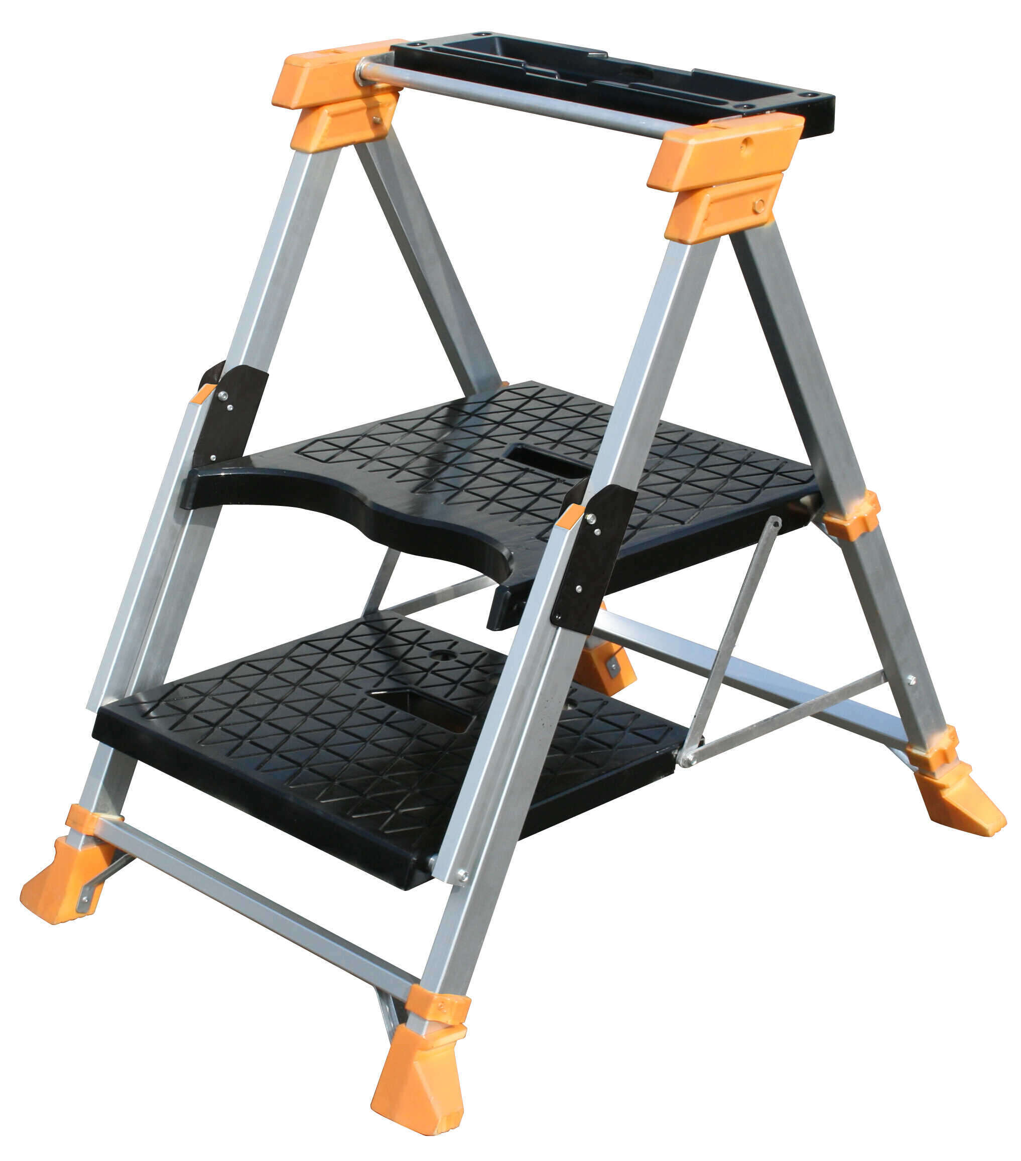 Flexible 4-in-1 Werkbank mit Trittleiter | Transformer
