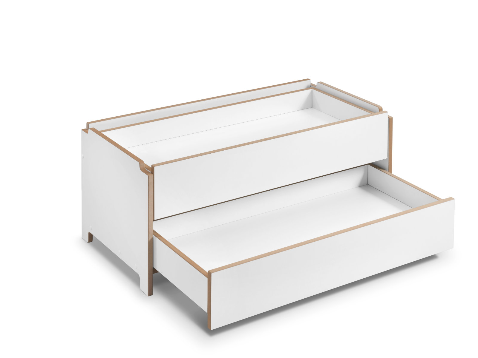 Regal mit 2 Schubladen tief 43,5 cm | Harry Regalsystem
