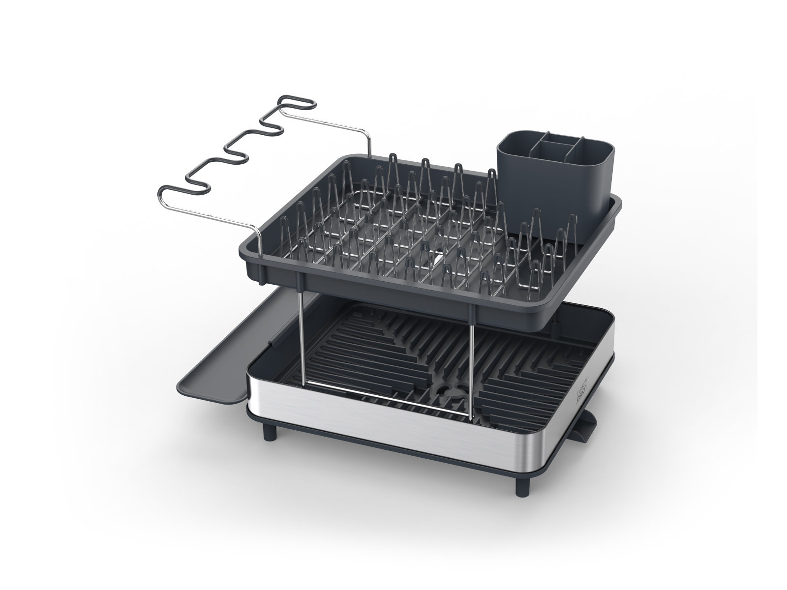 2-stufiges Edelstahl-Abtropfgestell | Extend Steel 2 Tier Dish Rack