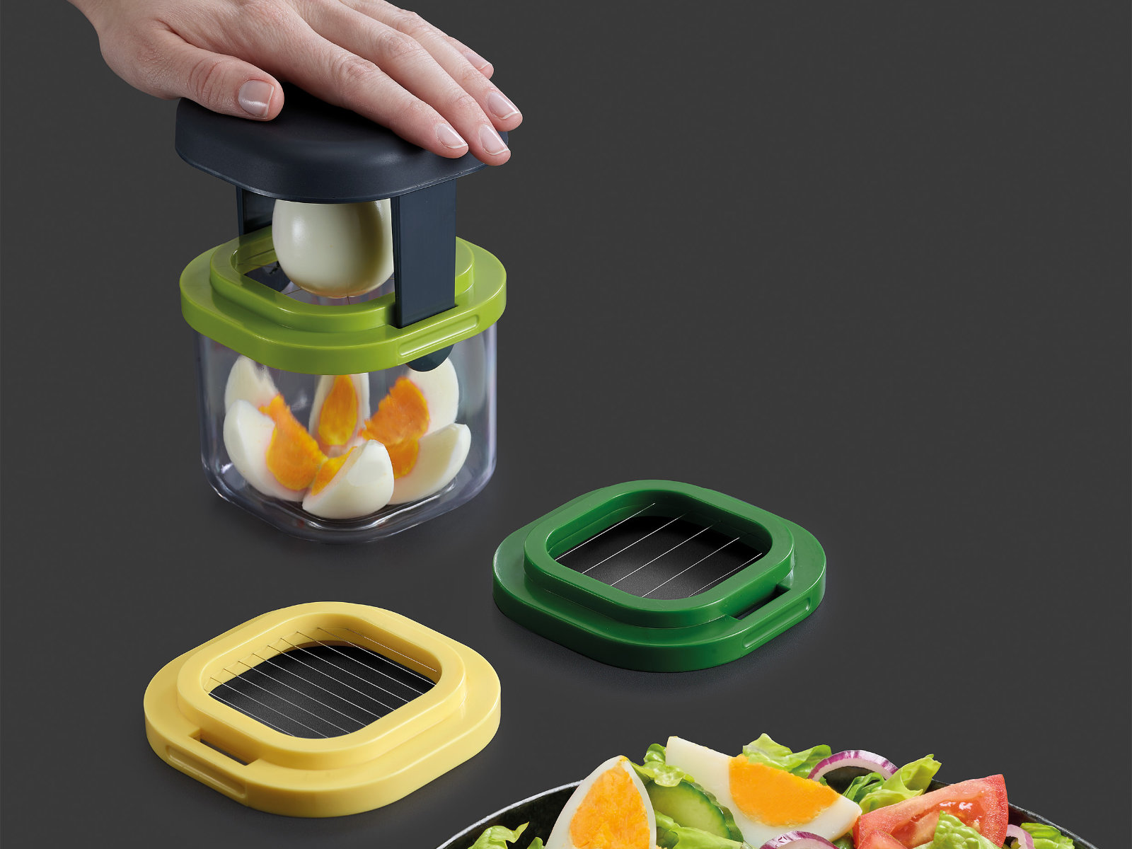 Mini 3-tlg. mehrfarbiges Lebensmittelzubereitungsset | Multi-Prep™