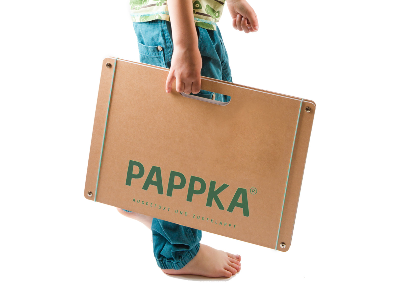 7-teiliges Pappka Spielhaus mit Tier-Bastelbogen aus Karton