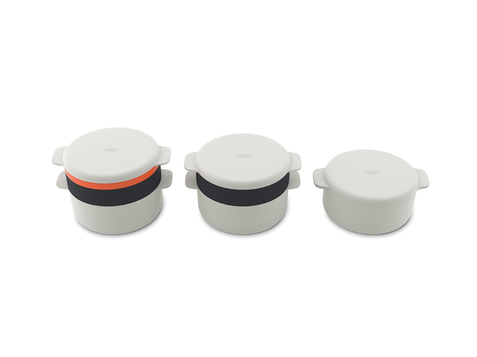 4-teiliges Mikrowellenkochset | M-Cuisine Stack-Set