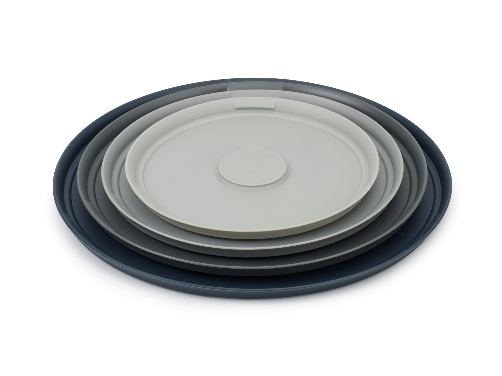 Edelstahlschüsseln-Set 4-teilig mit Deckel | Nest™ Prep&Store Steel