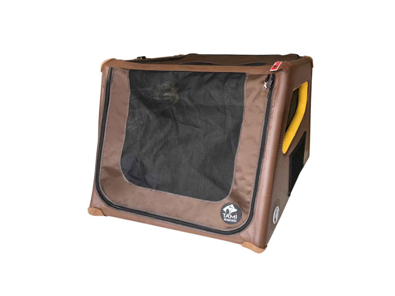 Kofferraum-Hundebox Transportbox Größe S-XXL - aufblasbar mit Airbagfunktion Tami für Auto und Home