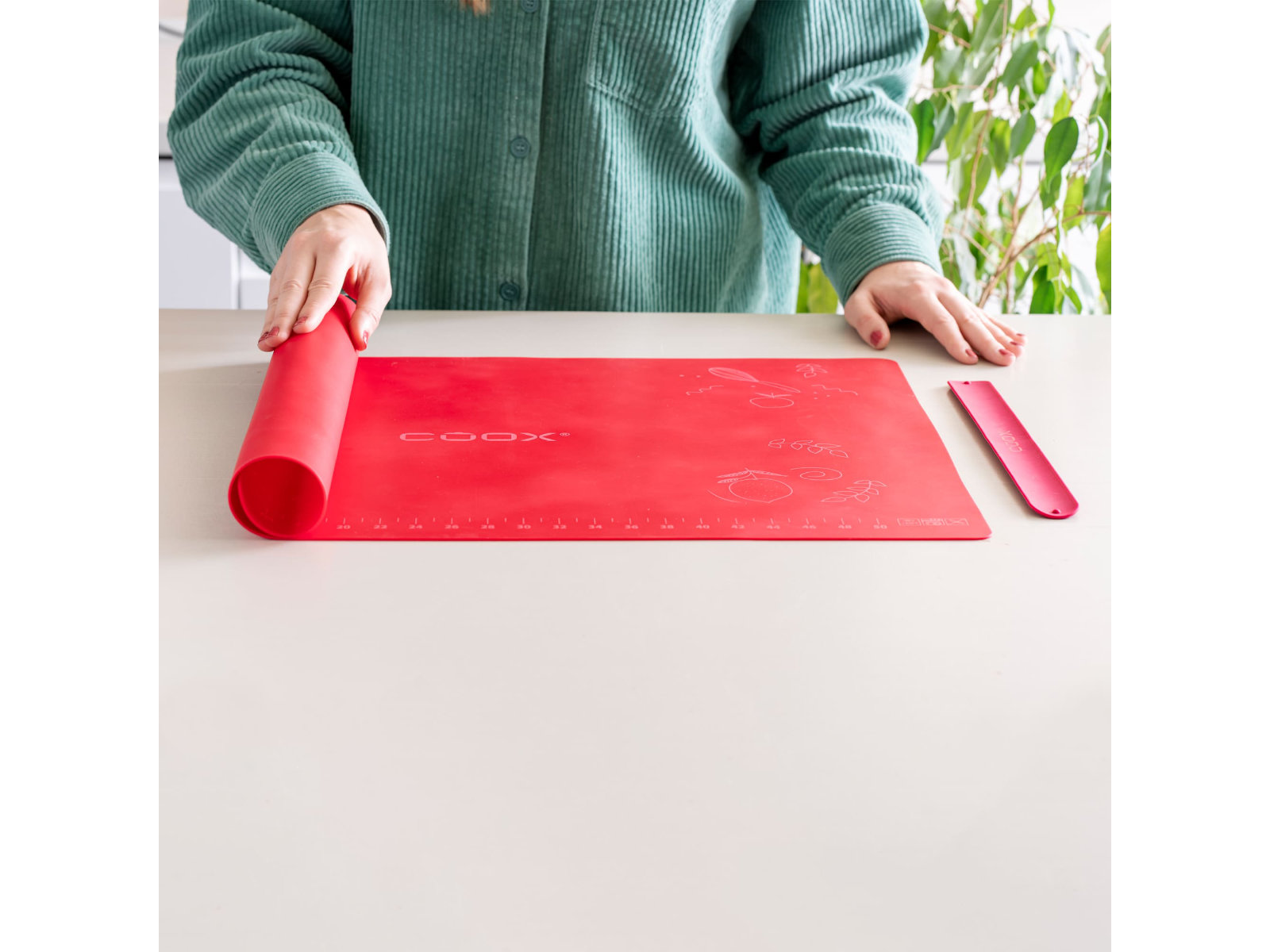 Backmatte mit elastischem Verschluss 60 cm