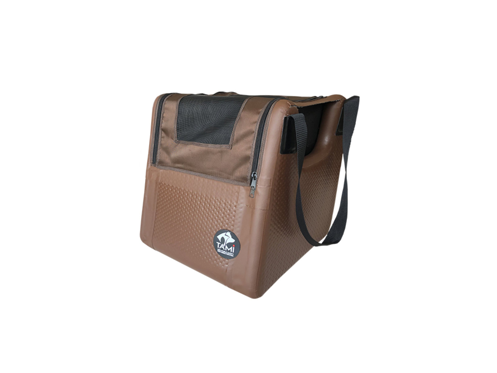 Vordersitz-Hundebox Sb Transportbox Beifahrerseite mit Airbagfunktion für Motorrad, Auto und Home Tami Seatbox