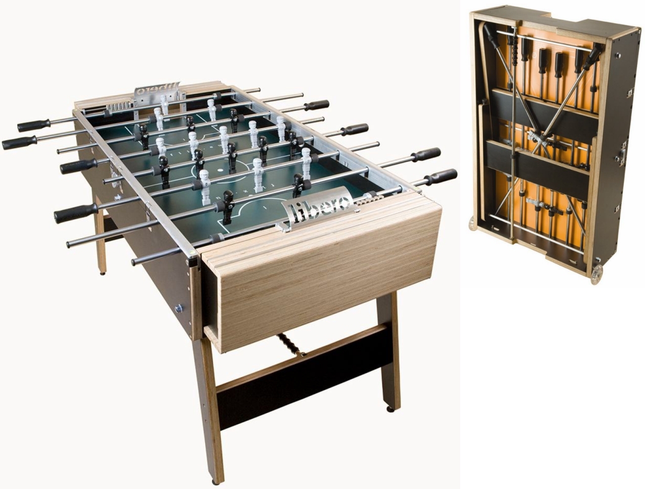 Kicker-Tisch - Klassisch - hochwertig und mobil | Libero Classic