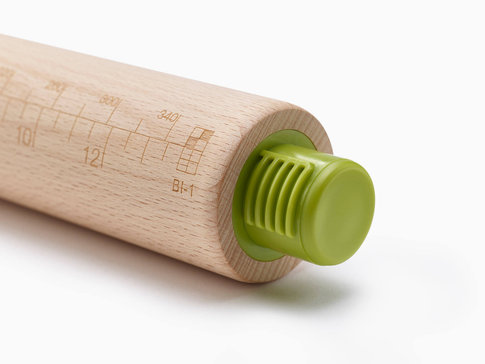 Verstellbare Teigrolle - Nudelholz mit 5 Teigdicken | Precisionpin Rolling Pin