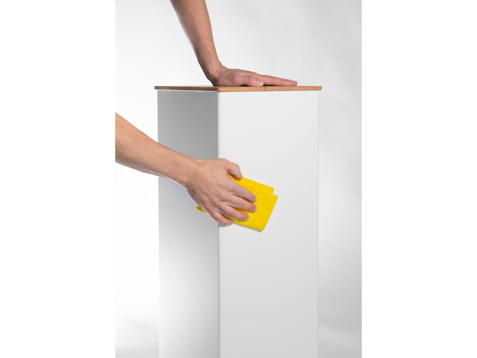 Säule für Produkt-Präsentationen und Ausstellungsstücke  80 cm | Blox Presenter 303080