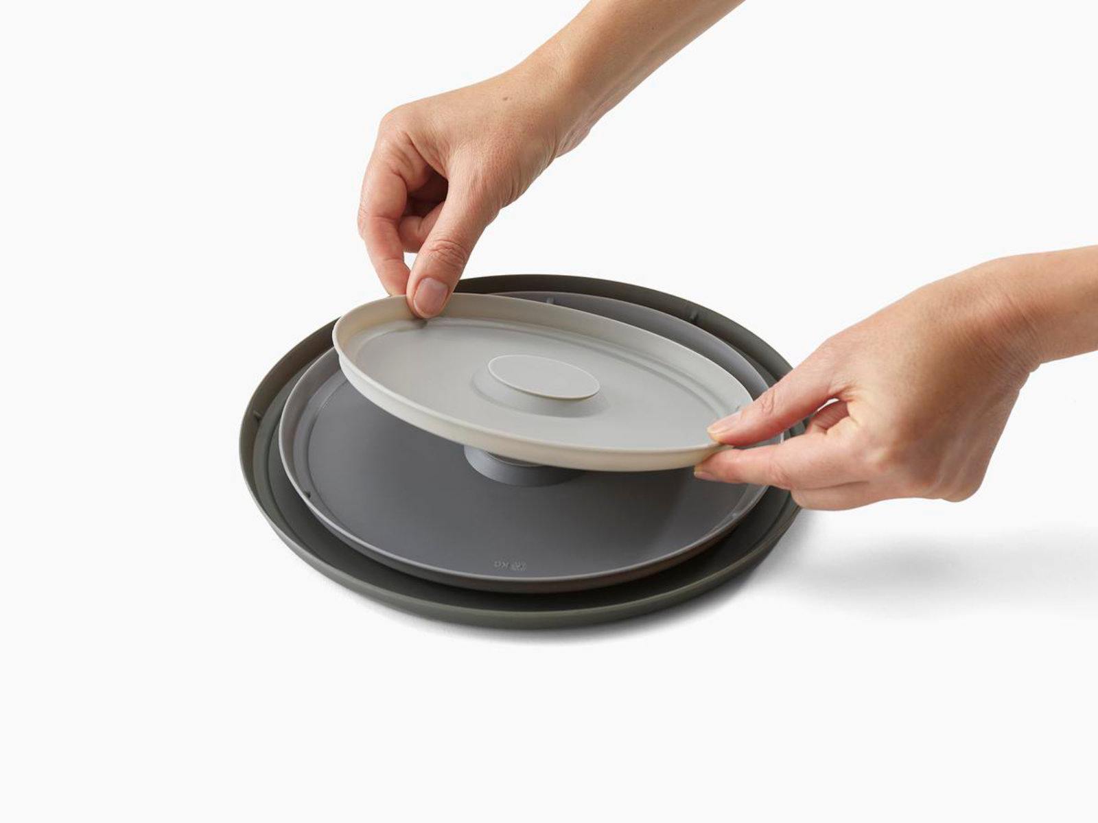 Edelstahlschüsseln-Set 4-teilig mit Deckel | Nest™ Prep&Store Steel