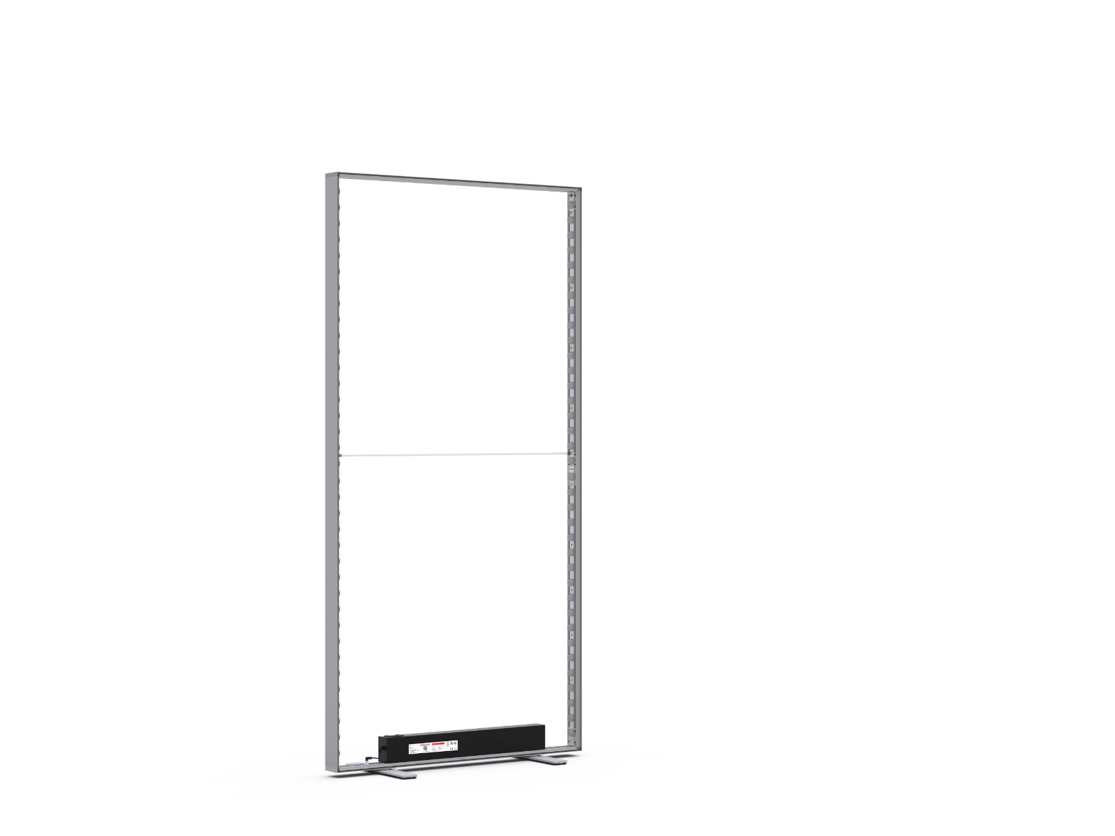 Akkubetriebene LED-Messewand - mit Sa-UV-Druck - Vorder- und Rückseite | LEDUP Battery