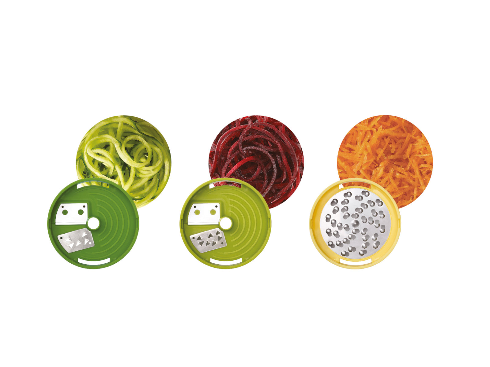 3-in-1 Hand-Spiralschneider | Spiro
